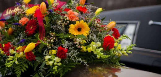 Kwiaty na pogrzebie